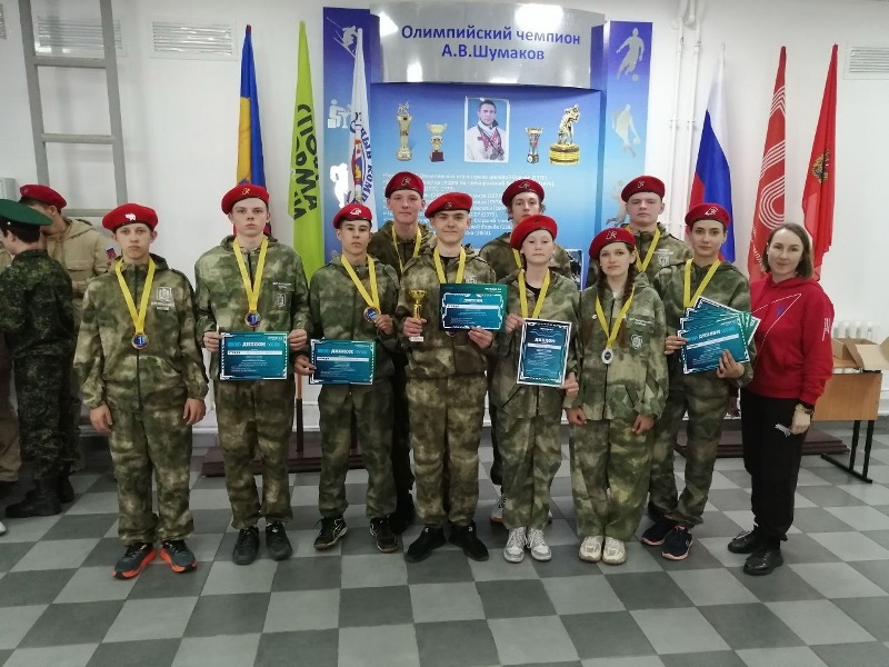 Старшая группа ВПК &amp;quot;Кедр&amp;quot; одержала победу в Зарнице!.