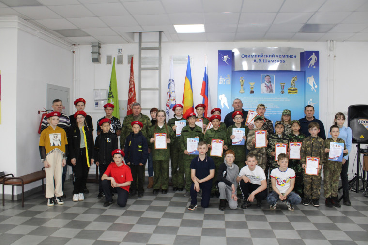 Муниципальный этап военно-патриотической игры "Зарница".